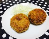 お肉感半端ない♡合挽きひき肉でメンチカツ作り方8写真