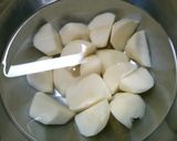 簡単！かぼちゃとじゃが芋のミルクスープ♪作り方1写真