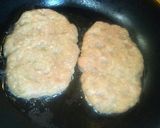 ♥チーズハンバーガー風♥おにぎらず！作り方1写真