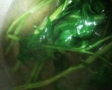 ささみの空芯菜チーズイン巻き揚げ作り方1写真