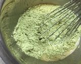 抹茶と甘納豆のパウンドケーキ作り方5写真