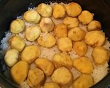 新米で！甘くて美味しい栗ご飯。の炊き方作り方8写真