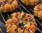 パンプキン焼きドーナツ☆ハロウィーン☆作り方7写真