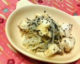 ササッと一品♪もやしとはんぺんの胡麻和え作り方2写真