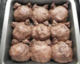 ポリ袋で簡単★黒ネコちぎりパン作り方6写真