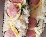 W たまごとウインナーチーズのおにぎらず作り方7写真