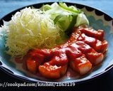 cafeごはん♪ポークチャップライス作り方10写真