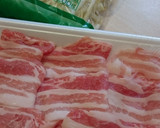 簡単♪豚バラ肉ともやしの旨マヨソース作り方1写真