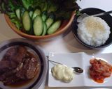 簡単！ガッツリ！焼肉マキマキサラダ♪作り方6写真
