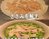 美味ドレのワサビドレッシングで枝豆サラダ作り方5写真