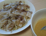 簡単♪豚バラ肉ともやしの旨マヨソース作り方8写真