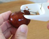 ふっくらつやつや　栗の渋皮煮作り方2写真