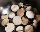 秋茄子と赤だしのお味噌汁作り方2写真