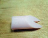 魚肉ソーセージの飾り切り作り方4写真