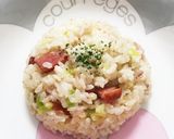 美味しい！チーズで炒めご飯☆作り方2写真