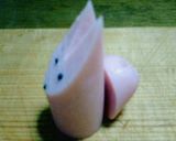 魚肉ソーセージの飾り切り作り方5写真