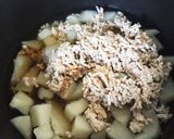 離乳食☆じゃがいもと鳥ひき肉のポッテリ煮作り方3写真