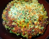青ネギだけで！ボリューム満点のネギ焼き作り方3写真