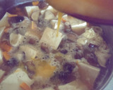 木綿豆腐としいたけの冷やしたまごとじ作り方9写真