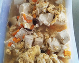 木綿豆腐としいたけの冷やしたまごとじ作り方11写真