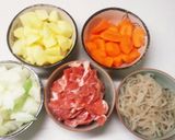 肉じゃが作り方1写真