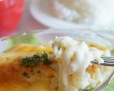 サラスパで作る、スパゲティーグラタン作り方7写真