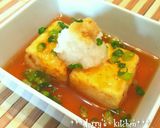簡単♪揚げないヘルシー揚げ出し豆腐♡作り方5写真