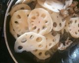 れんこんと豚肉のシャキシャキきんぴら作り方2写真