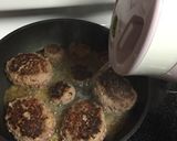 旨味がぎっしり✨ジューシーハンバーグ作り方11写真