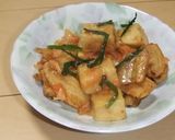 こうや豆腐とレンコンのキムチなます作り方6写真