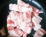 豚バラ肉とネギのつけ麺作り方2写真