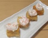 こうや豆腐オードブル～エビとブロッコリー作り方6写真