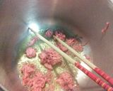 さつまいものそぼろ煮★合挽肉★圧力鍋作り方2写真