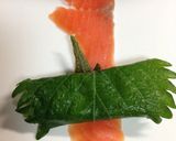 スモークサーモンと大葉でポテト巻き♡作り方1写真