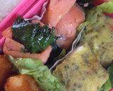 スモークサーモンと大葉でポテト巻き♡作り方3写真