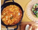 とろとろ卵のワンポット『鉄板』ナポリタン作り方8写真