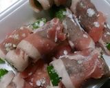 ご飯にピッタリ！万願寺唐辛子の肉巻き～♪作り方1写真