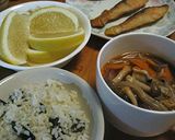 くばら　スープの素で簡単和風トマトスープ作り方5写真