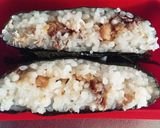 ぶりの赤味噌おにぎらず◆作り方4写真