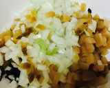 ザーサイとひじきのシャキシャキ炒飯❤️作り方1写真