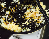 ザーサイとひじきのシャキシャキ炒飯❤️作り方3写真
