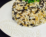 ザーサイとひじきのシャキシャキ炒飯❤️作り方4写真