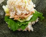 生姜焼のおにぎらず作り方4写真