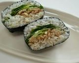 生姜焼のおにぎらず作り方5写真