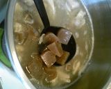 調味料はみそだけ！簡単モツ煮込み！作り方5写真
