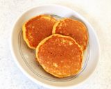 にんじんきなこパンケーキ〜離乳食後期〜作り方3写真