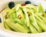 うちの自慢料理♪セロリのきんぴら風♪作り方3写真