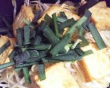 ヘルシー◆肉なし♪厚揚げ豆腐のお好み焼き作り方5写真