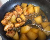 和味☆大根と鶏肉のてり煮作り方7写真