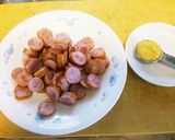 生姜風味☆ウィンナー炊き込みご飯作り方1写真